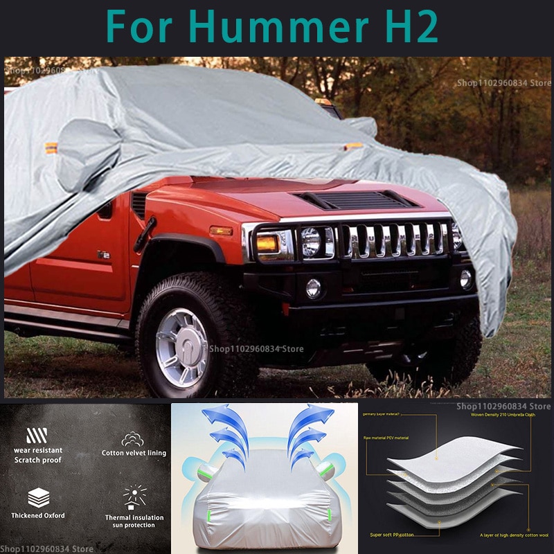 Hummer H2 210T  ڵ ü Ŀ, ߿ ¾ UV ȣ,    ȣ, ڵ ȣ Ŀ